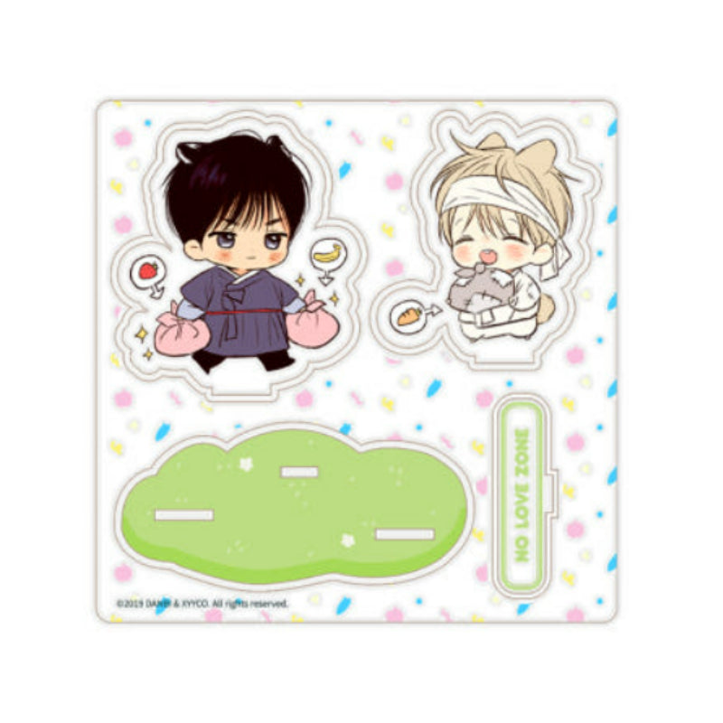 No Love Zone - Acrylic Goods - GOODSBEE - Acrylic Stand - Harumio