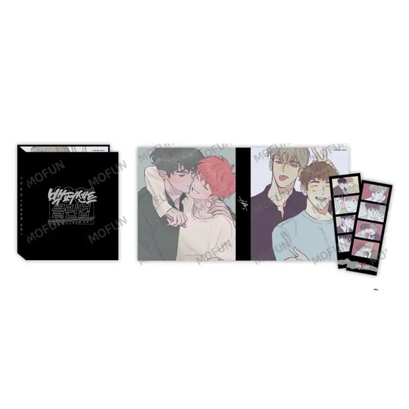 100% Clean Up x MOFUN - Collection Binder + 4 Cut Photo - MOFUN - Collection Binder - Harumio