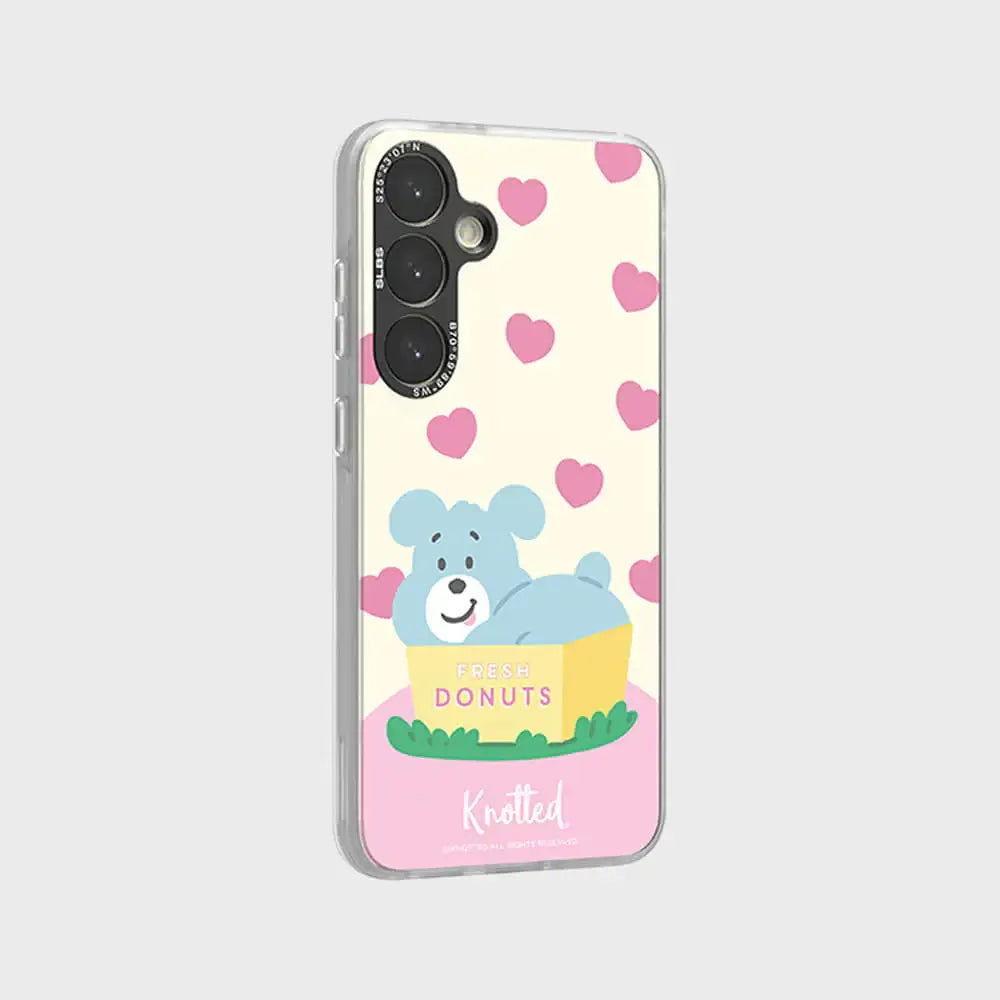 SLBS - Knotted Dough Puppy Impression Case (Galaxy S24 Series) - SLBS - Home & Living, Accessories - Harumio