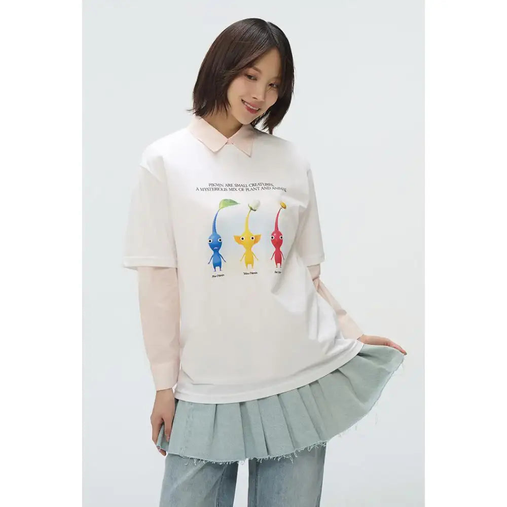SPAO x PIKMIN - Short Sleeve T-Shirt - SPAO - T-Shirt - Harumio