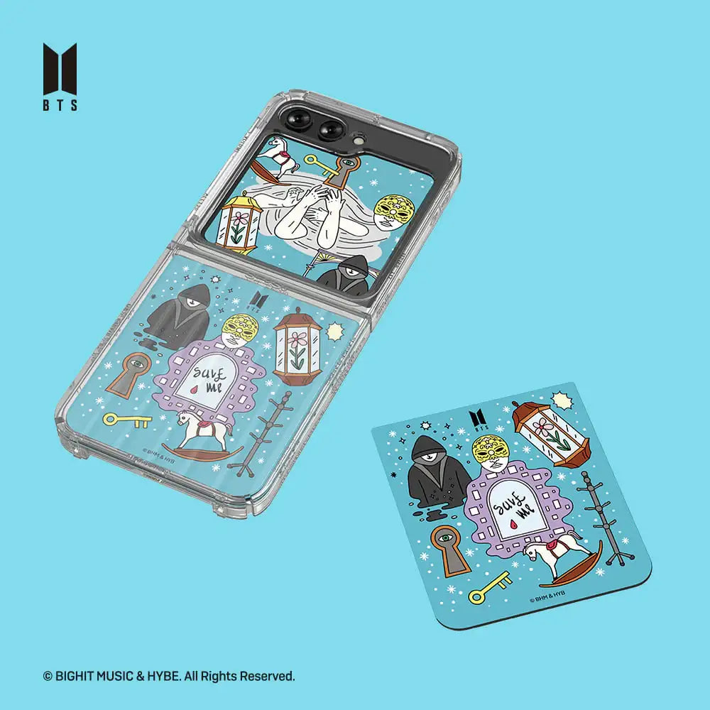 SLBS - BTS Music Theme FAKE LOVE Flip Suit Card Case Set - SLBS - Home & Living, Accessories - Harumio