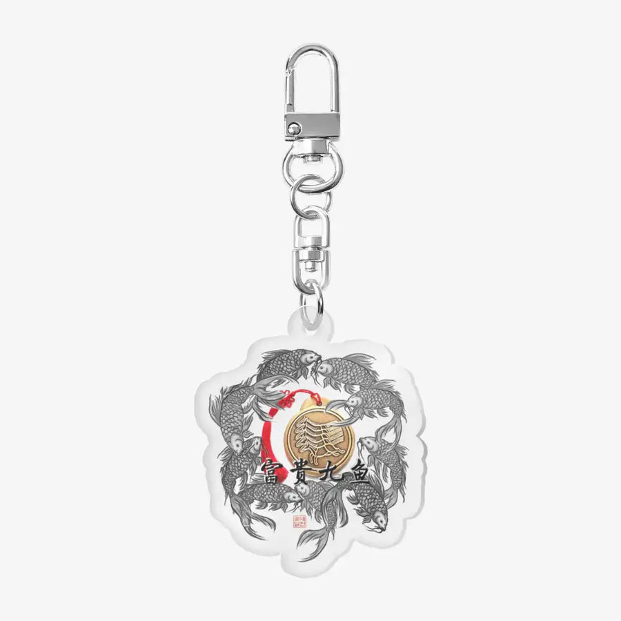 Woori Doori - Though the Flowers are Sweet Acrylic Keyring - Marpple Shop - Keyring - Harumio