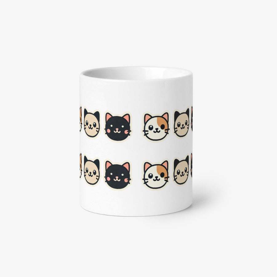Egg Cartop - Meditation Cat 52 Mug - Marpple Shop - Mug - Harumio