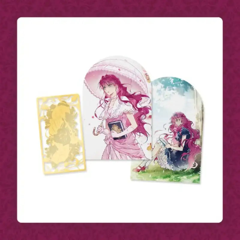 Villains Are Destined to Die - Metal Bookmark Set - Toon!que - Metal Bookmarks - Harumio