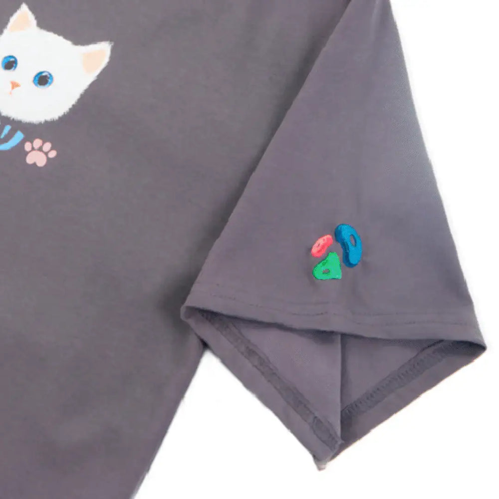 Nobori - Climbing Otter/Cat T-shirt - Nobori - Clothing - Harumio