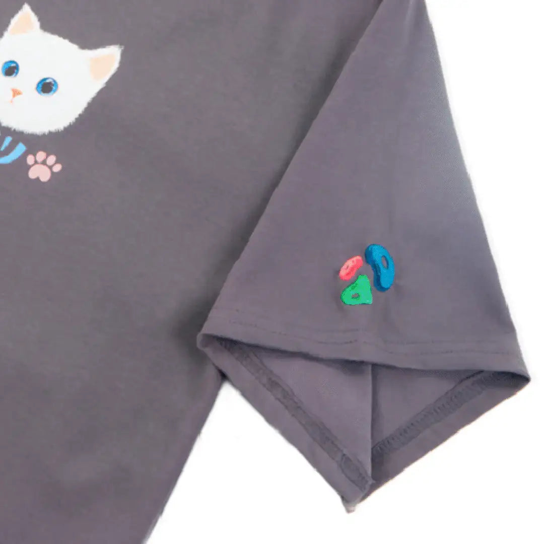Nobori - Climbing Otter/Cat T-shirt - Nobori - Clothing - Harumio
