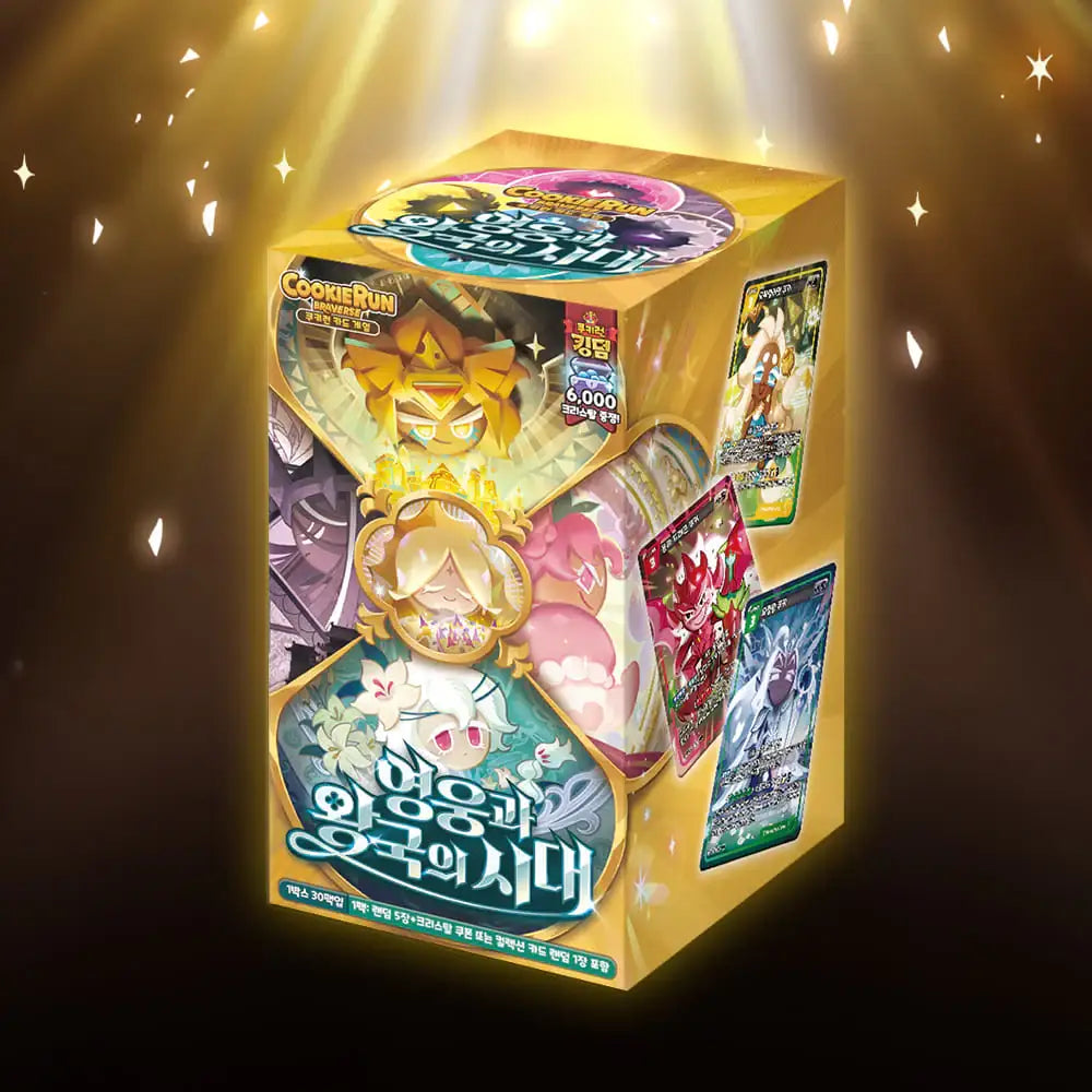 Cookie Run - Age of Heroes and Kingdoms - Braves Booster Pack - Cookie Run - Card Game - Harumio