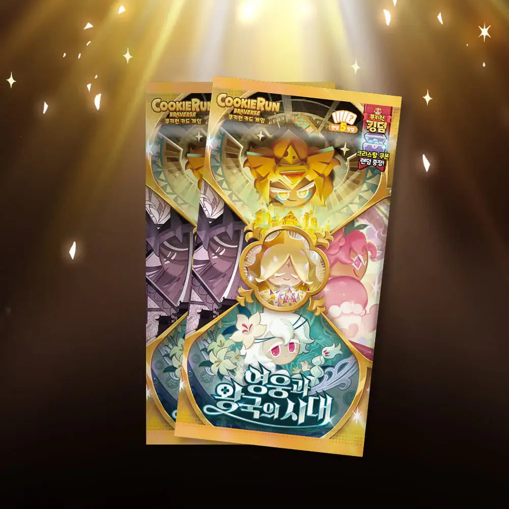 Cookie Run - Age of Heroes and Kingdoms - Braves Booster Pack - Cookie Run - Card Game - Harumio