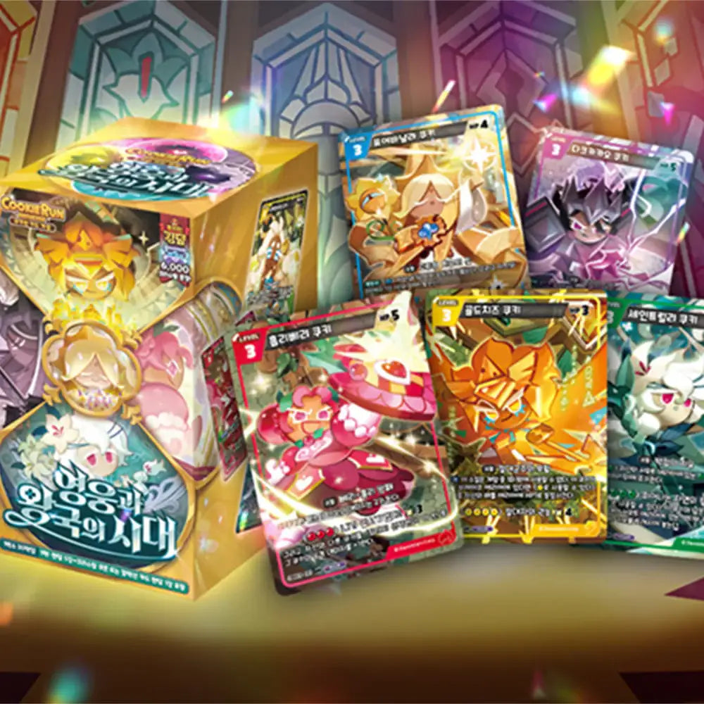 Cookie Run - Age of Heroes and Kingdoms - Braves Booster Pack - Cookie Run - Card Game - Harumio