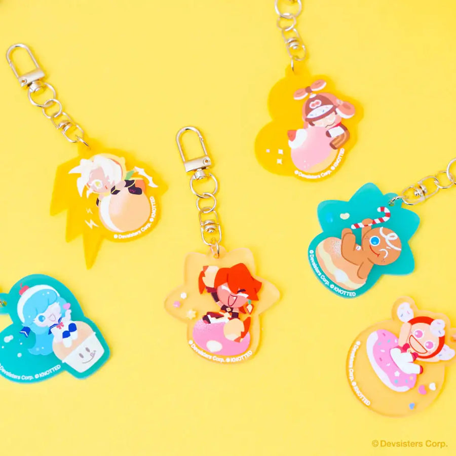 Cookie Run x Knotted - Random Acrylic Keyring - Cookie Run - Keyring - Harumio