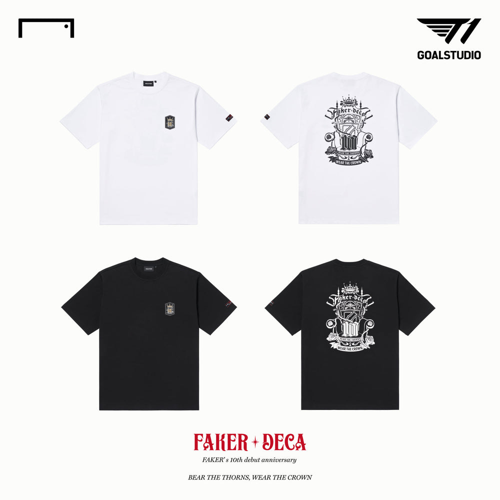 T1 x GOALSTUDIO - T1 Faker & Deca T-Shirt