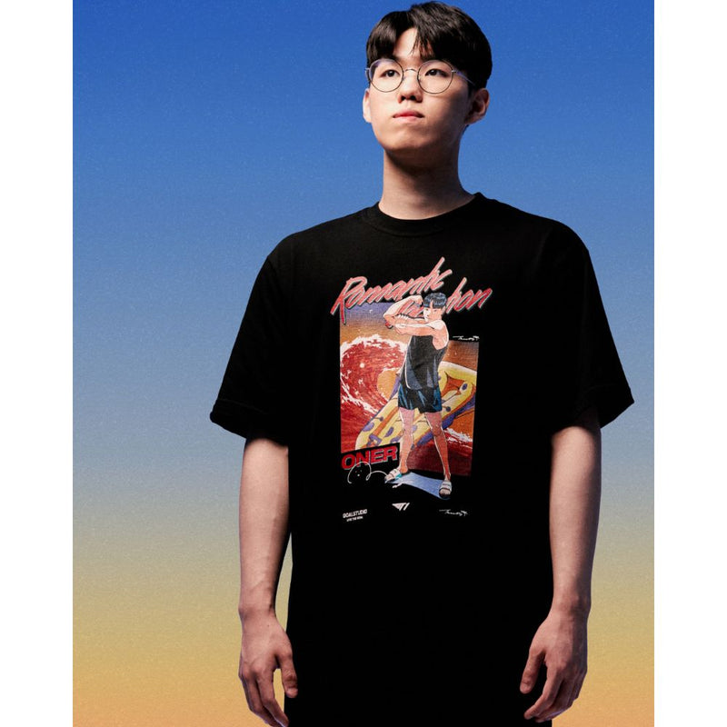 T1 x GOALSTUDIO - Romantic Vacation Oner Graphic T-Shirt Harumio