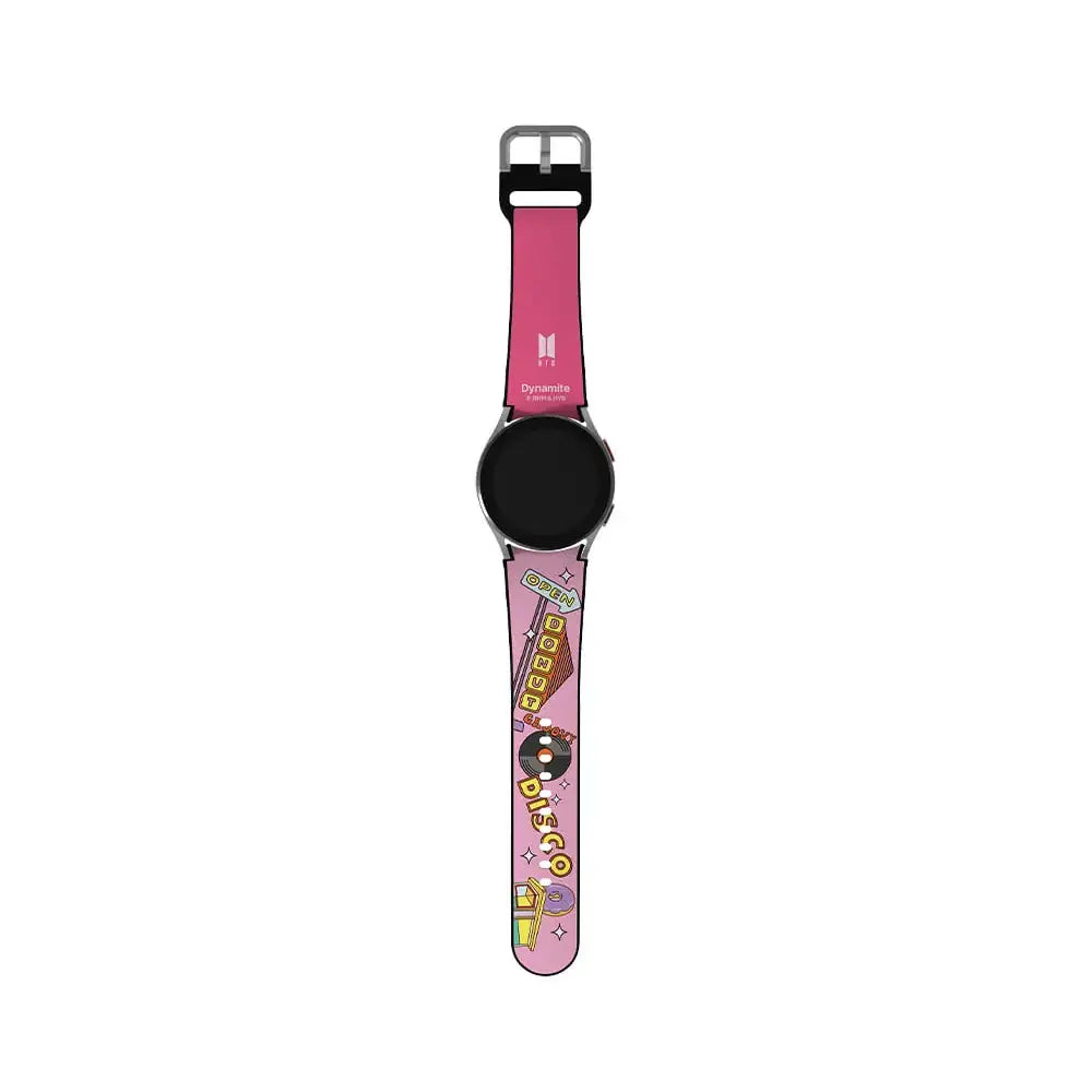 SLBS - BTS Dynamite Music Theme Hybrid Watch Strap (Galaxy Watch6) - SLBS - Home & Living, Accessories - Harumio
