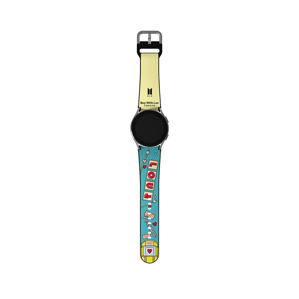 SLBS - BTS Boy With Luv Music Theme Hybrid Watch Strap (Galaxy Watch6)