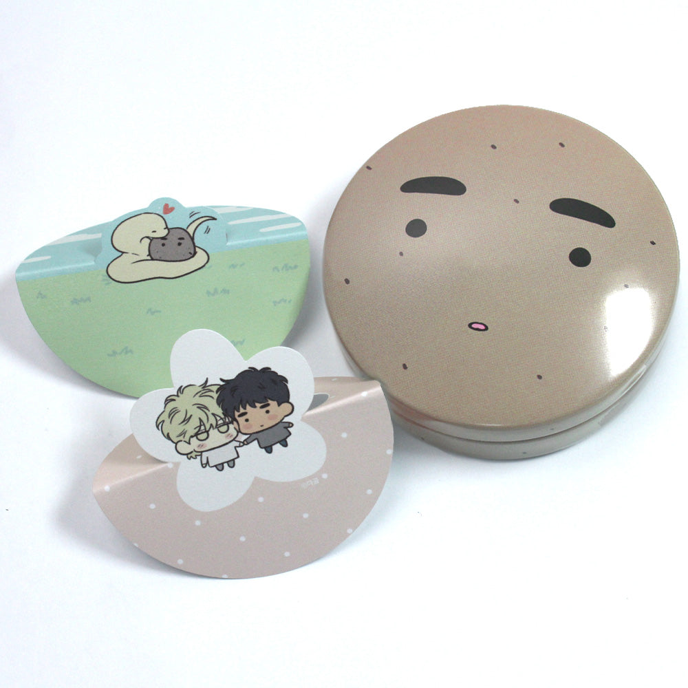 The Sacred Serpent's Seduction - Shinpumbeop Geumryang & Taeseon Memo Cans