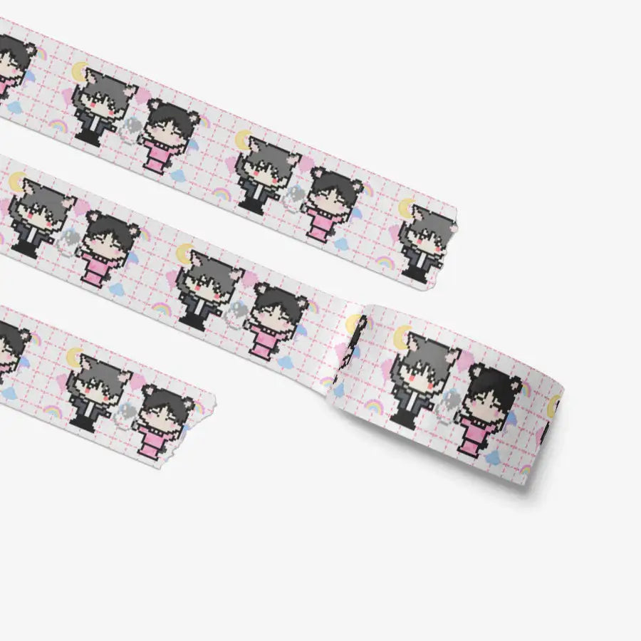 Live, Laugh, Love - Pixel Masking Tape - Marpple Shop - Masking Tape - Harumio