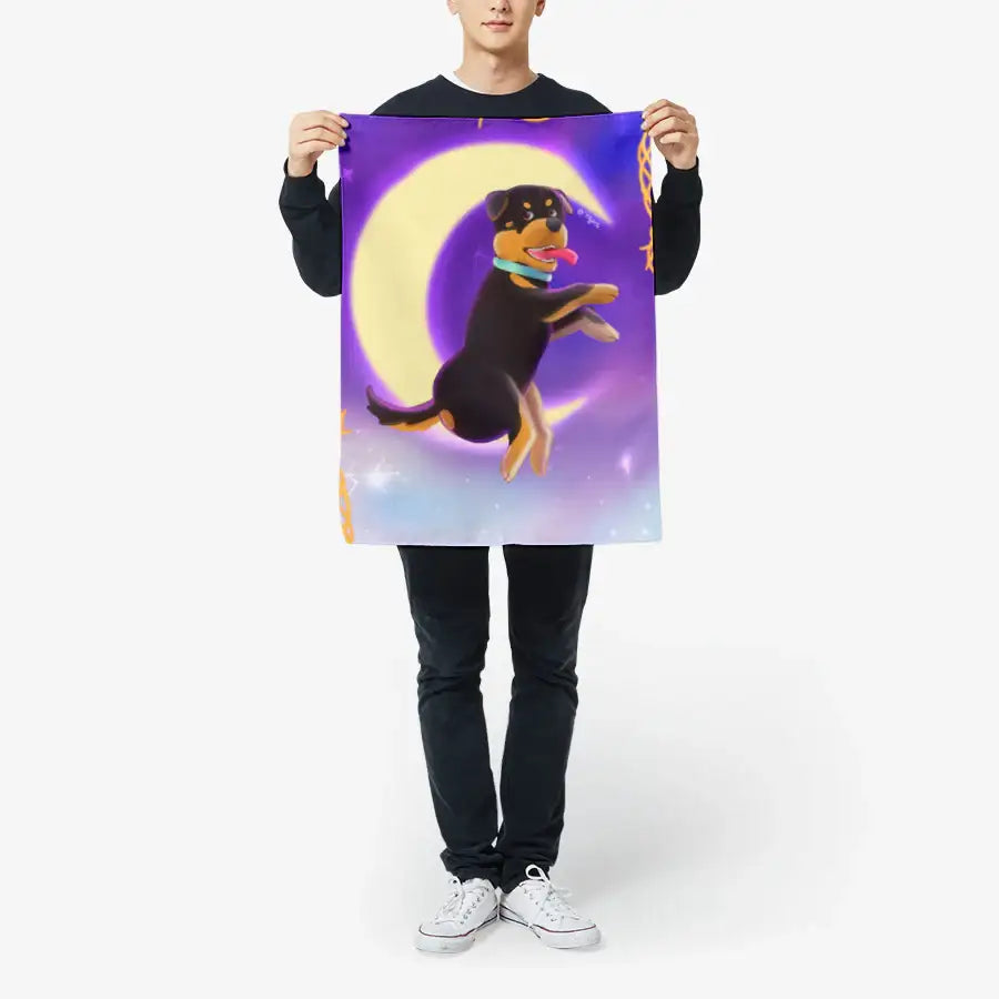 Winter Fox - In Space Blanket - Marpple Shop - Blanket - Harumio