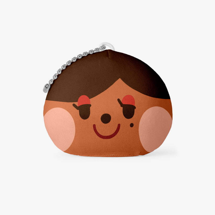 Cookie Run : Tower of Adventure - Madame Cookie Manju Doll Keychain - Marpple Shop - Doll Keychain - Harumio