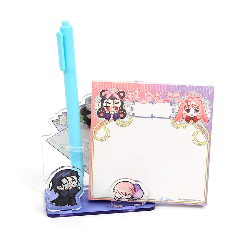 Another Typical Romance Fantasy - Acrylic Pen & Memo Holder