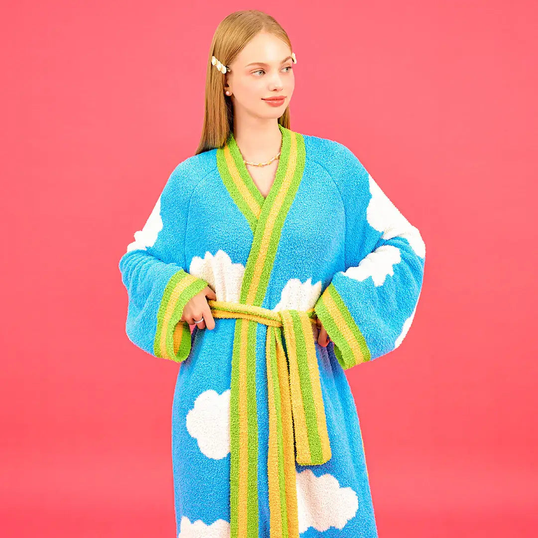 Wiggle Wiggle - Land of Love Lounge Robe - Wiggle Wiggle - Home & Living, Accessories - Harumio