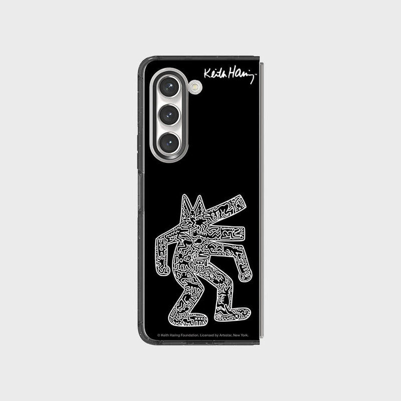 SLBS - Keith Haring Black Popticle Case (Galaxy Z Fold5)