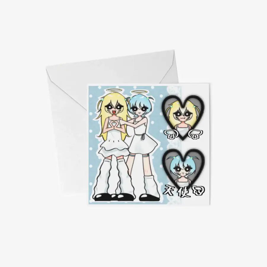 Mimpangji - Angel Postcard & Envelope Set - Marpple Shop - Postcard - Harumio