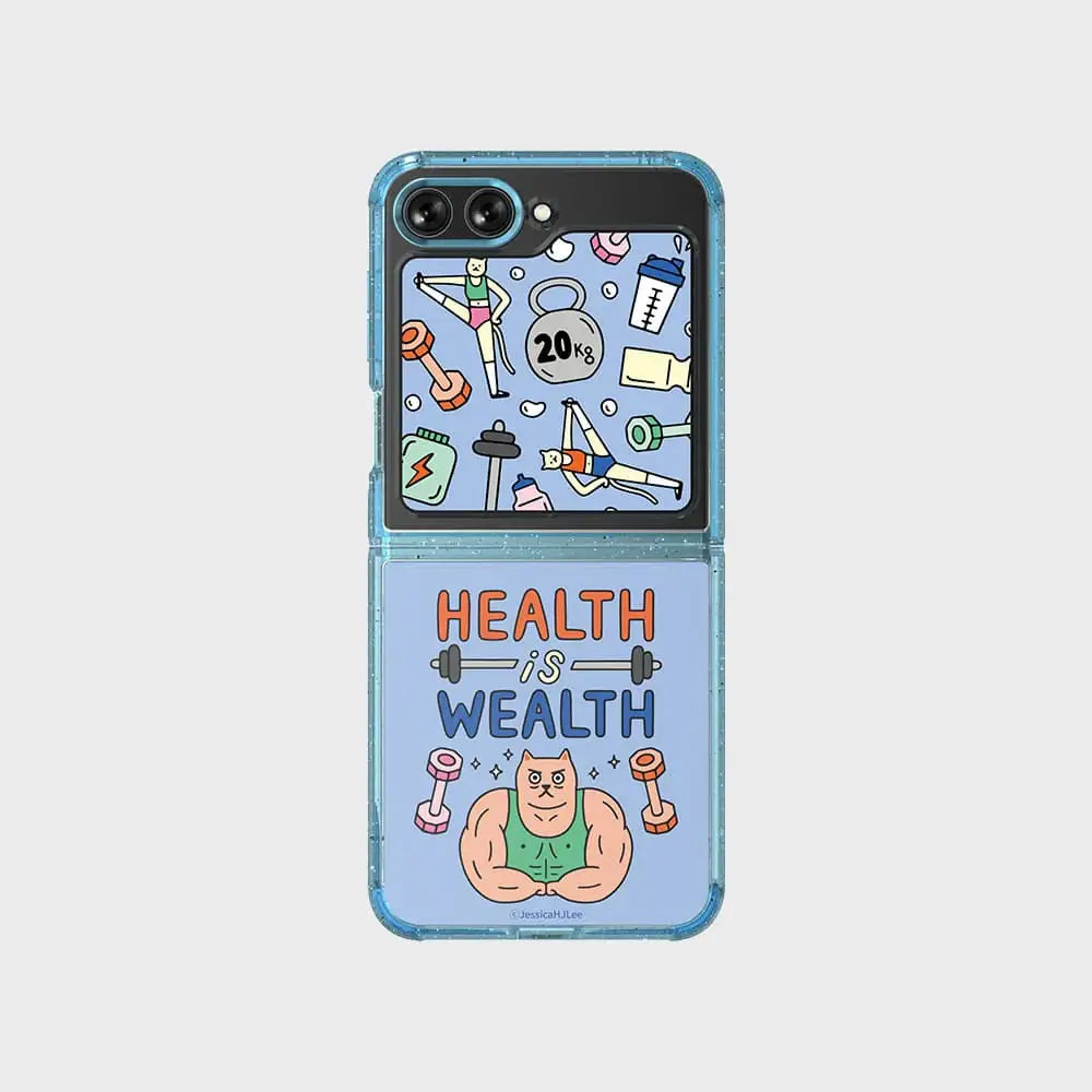 SLBS - HJ Lee Workout Suit Phone Case (Galaxy Z Flip5) - SLBS - Home & Living, Accessories - Harumio