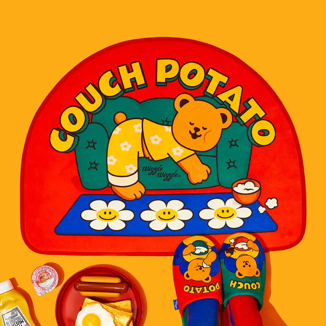 Wiggle Wiggle - Couch Potato Floor Mat - Wiggle Wiggle - Home & Living, Accessories - Harumio