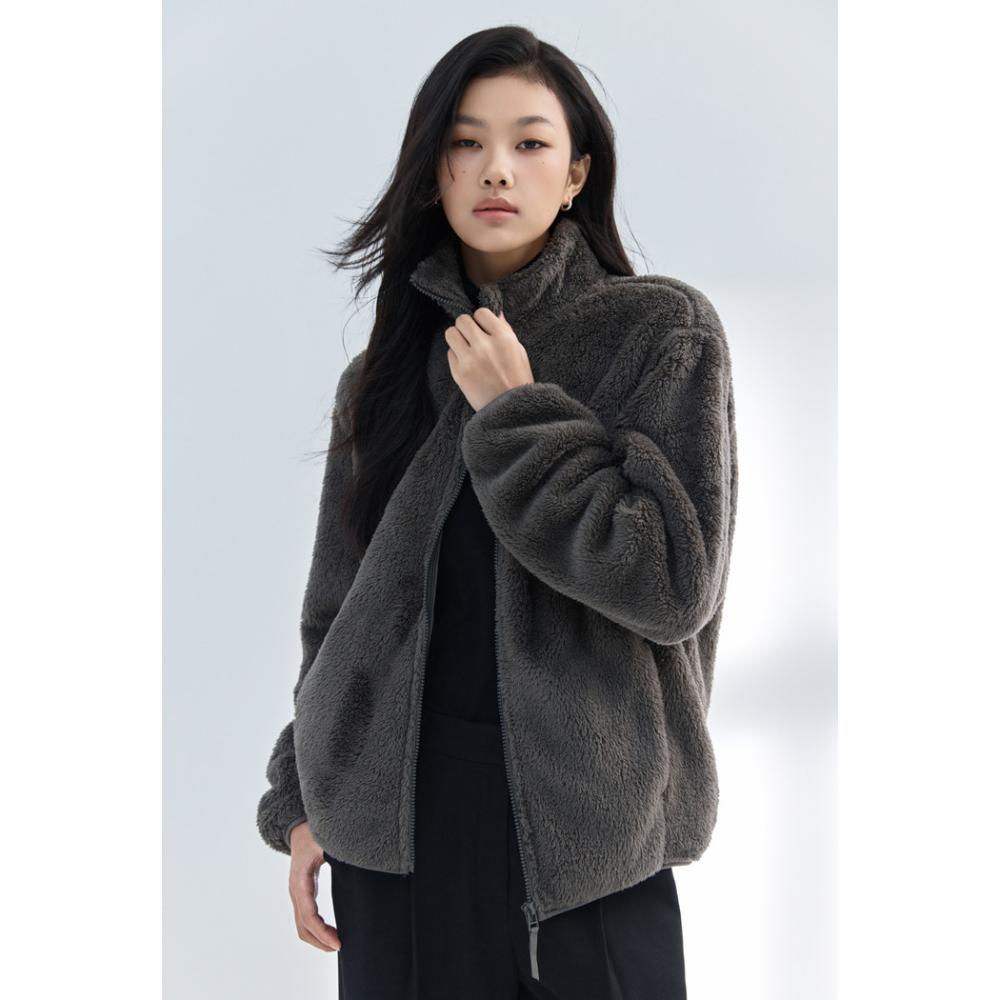 SPAO - Basic Purple Zip-Up