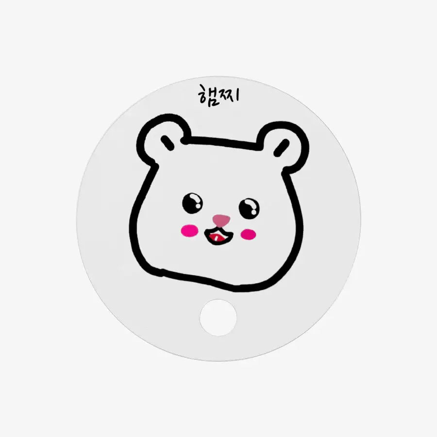 Hamster - Hamster Transparent Round Fan - Marpple Shop - Hand Fan - Harumio