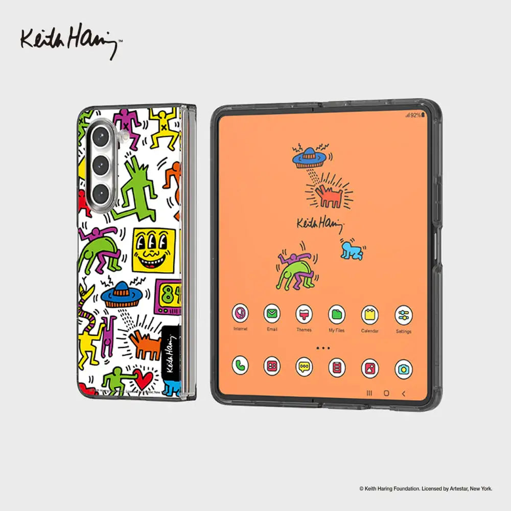 SLBS - Keith Haring Pattern Eco Lens Case (Galaxy Z Fold5) - SLBS - Home & Living, Accessories - Harumio