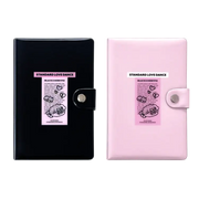 Standard Love Dance - LEEGONG Black Cherry Pie 6-Ring Binder - Line Friends Square - Ring Binder - Harumio