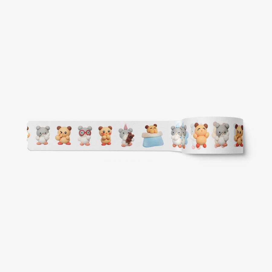 Dr Hamster - Hamster Masking Tape - Marpple Shop - Masking Tape - Harumio