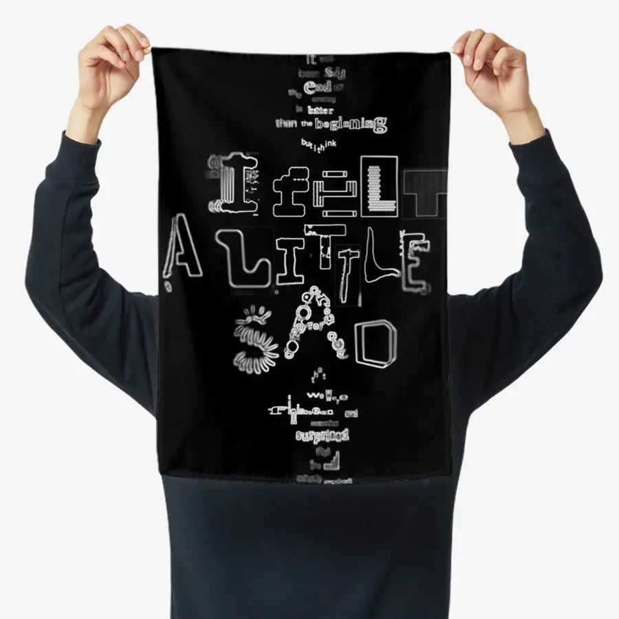 SKYJUNWORKS - I Felt A Little Sad Fabric Poster - Marpple Shop - Fabric Poster - Harumio