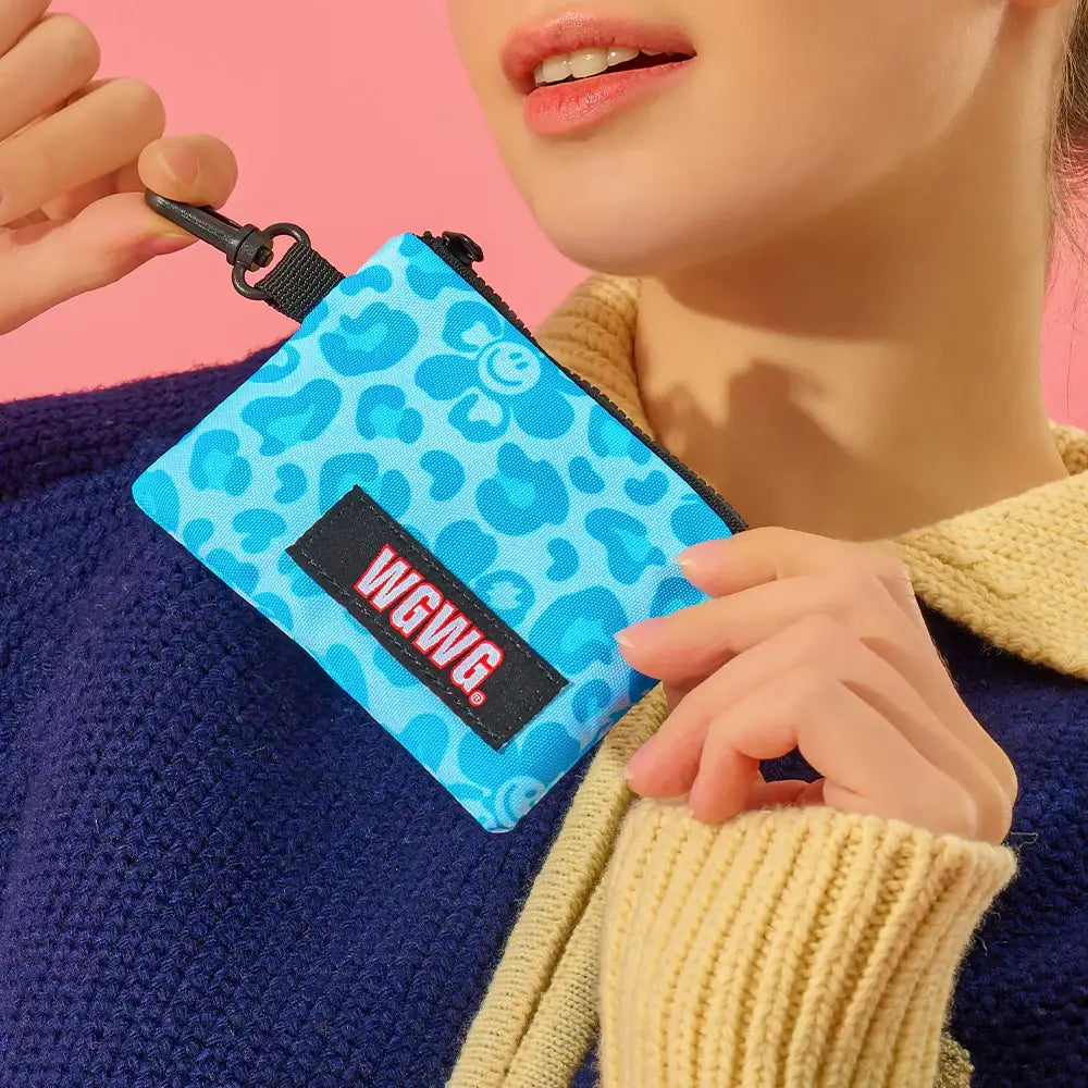 Wiggle Wiggle - Smile We Love Safari Blue Pattern Backpack (L) - Wiggle Wiggle - Backpack - Harumio