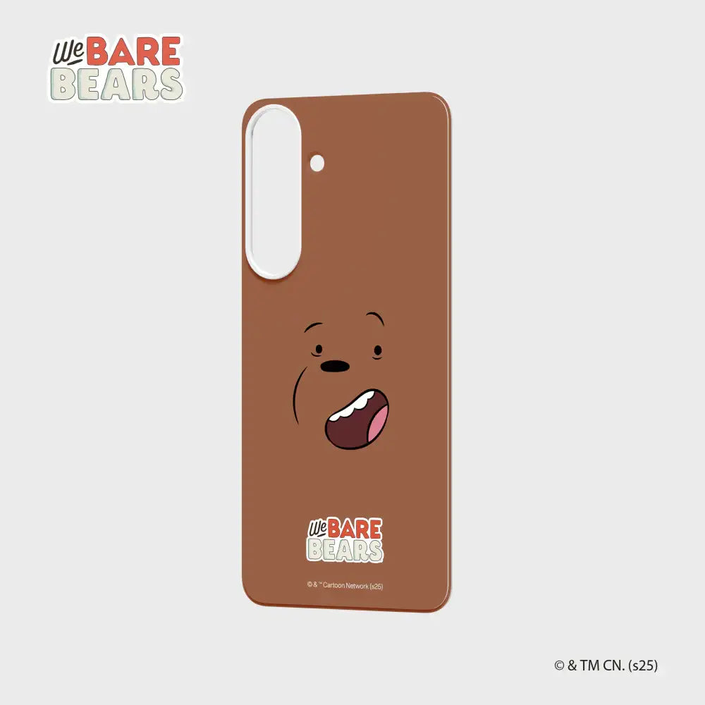 SLBS - We Bare Bears Grizzly Flip-Suit Card (Galaxy S25 Series) - SLBS - flipsuit card - Harumio