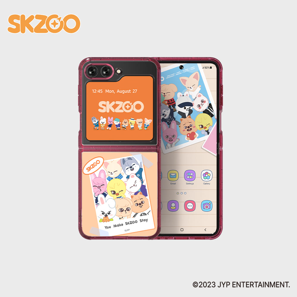 SLBS - SKZOO Frame Eco Lens Case (Galaxy Z Flip5)