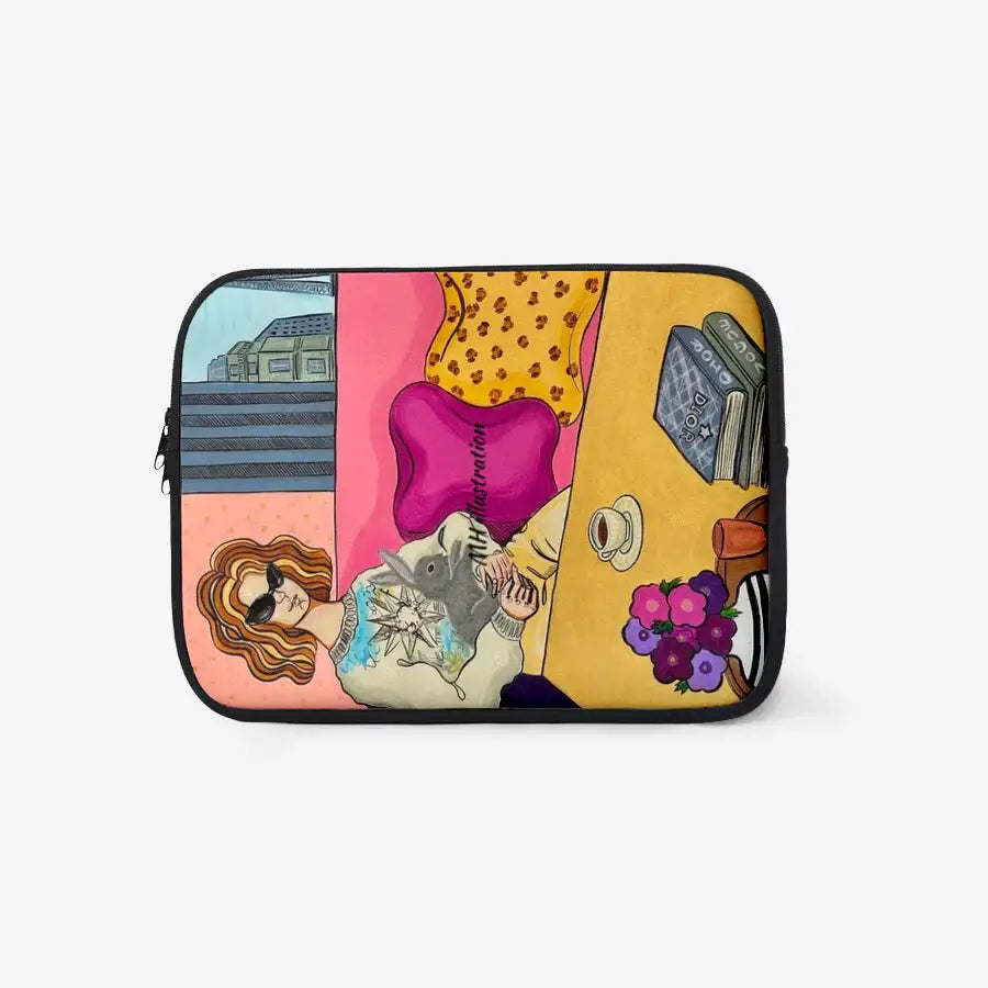 Mh Illustration - Artistic 13" Laptop Case - Marpple Shop - laptop case - Harumio