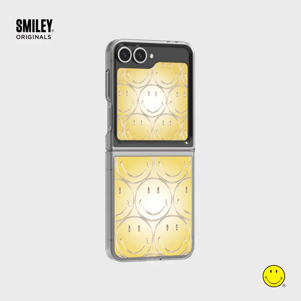 SLBS - Smiley Flip Suit Card (Galaxy Z Flip6) - SLBS - flip suit card - Harumio