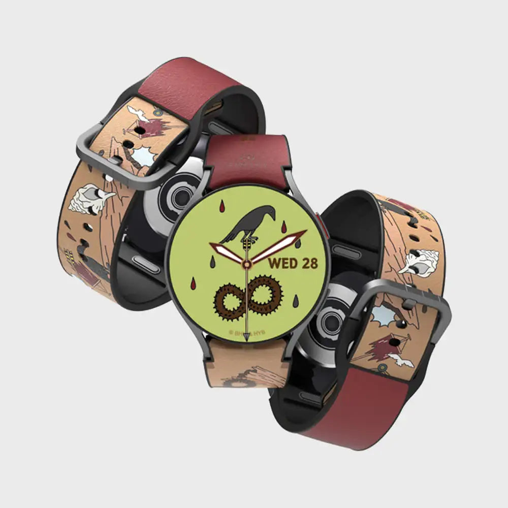 SLBS - BTS ON Music Theme Hybrid Watch Strap (Galaxy Watch6) - SLBS - Home & Living, Accessories - Harumio