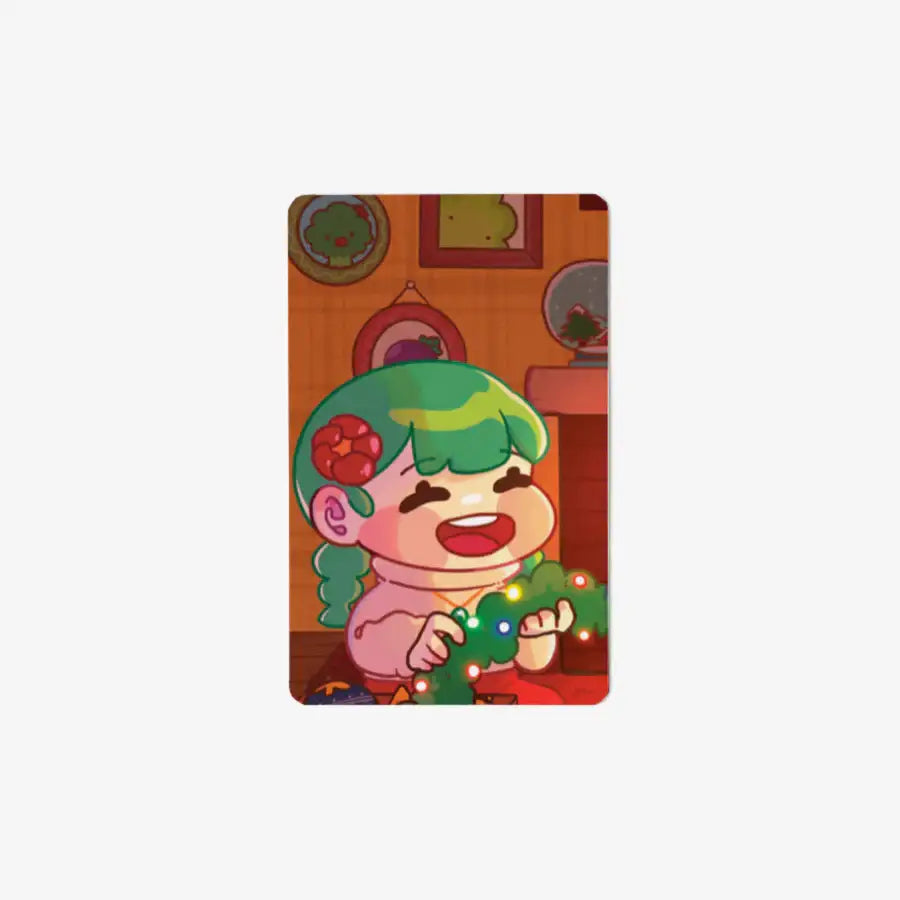 Ggumong - Girl Christmas Photocard - Marpple Shop - Photocard - Harumio