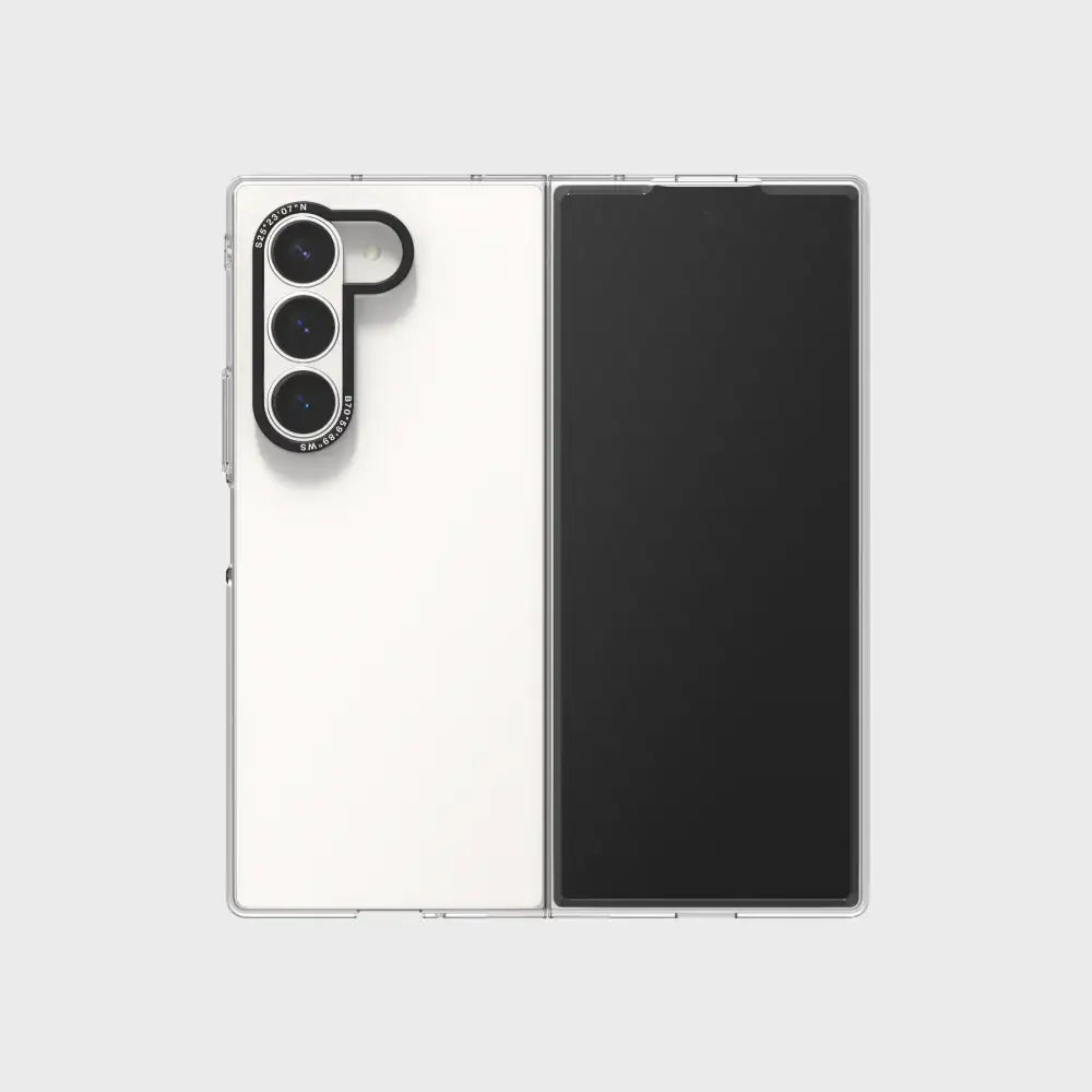 SLBS - Clear Slim Impression Case (Galaxy Z Fold6) - SLBS - Phone Case - Harumio