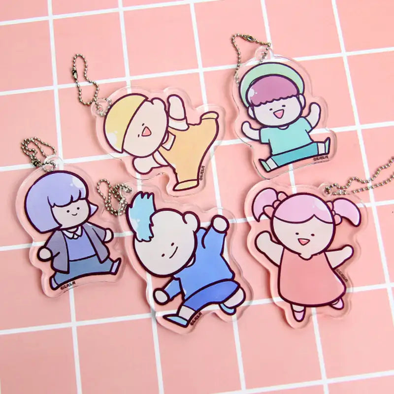 Dori Dori - Double-sided Acrylic Keychain - Webtoon Shop - Keychains - Harumio