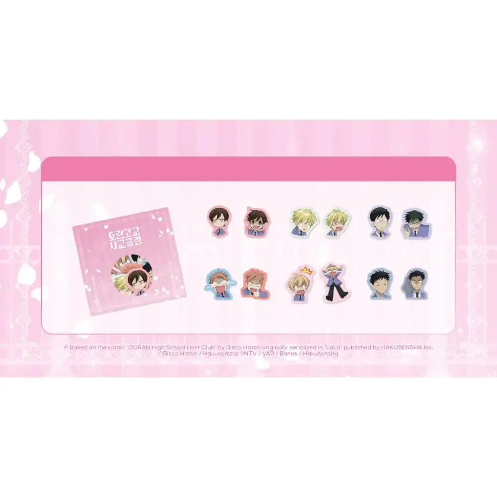 Ouran High School Host Club x Toon!que x Toon!que - Piece Sticker Set - Toon!que - Sticker - Harumio