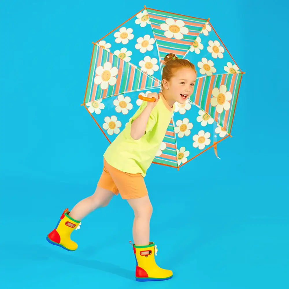 Wiggle Wiggle - Kids Transparent Umbrella - Wiggle Wiggle - Umbrella - Harumio