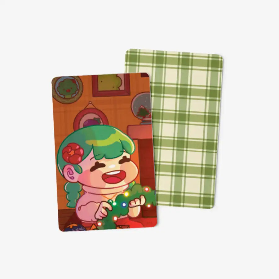 Ggumong - Girl Christmas Photocard - Marpple Shop - Photocard - Harumio