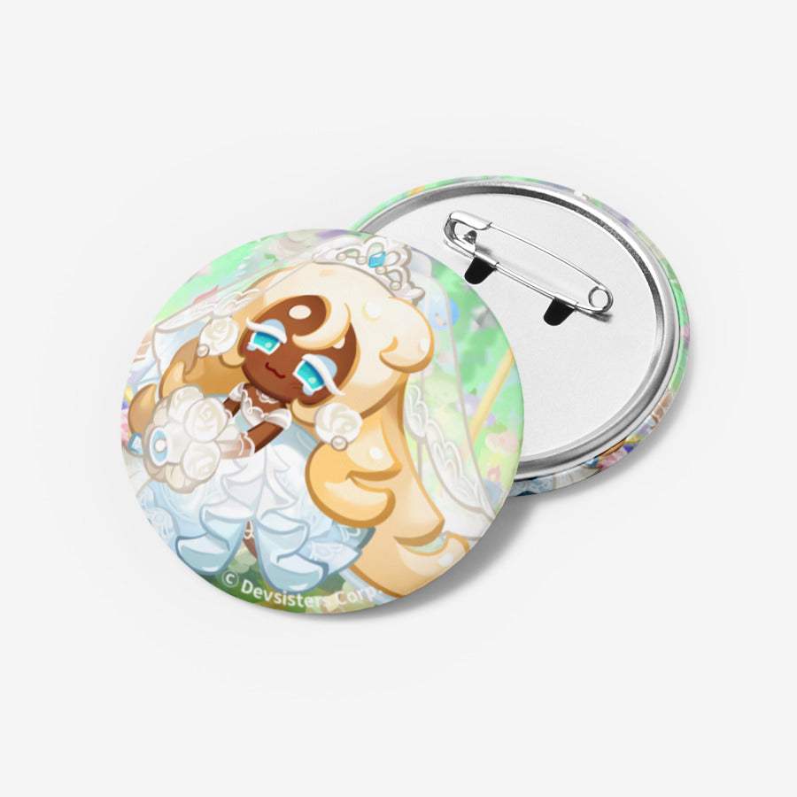 Cookie Run : Kingdom - Mozzarella Cookie (Skin) Pin Button