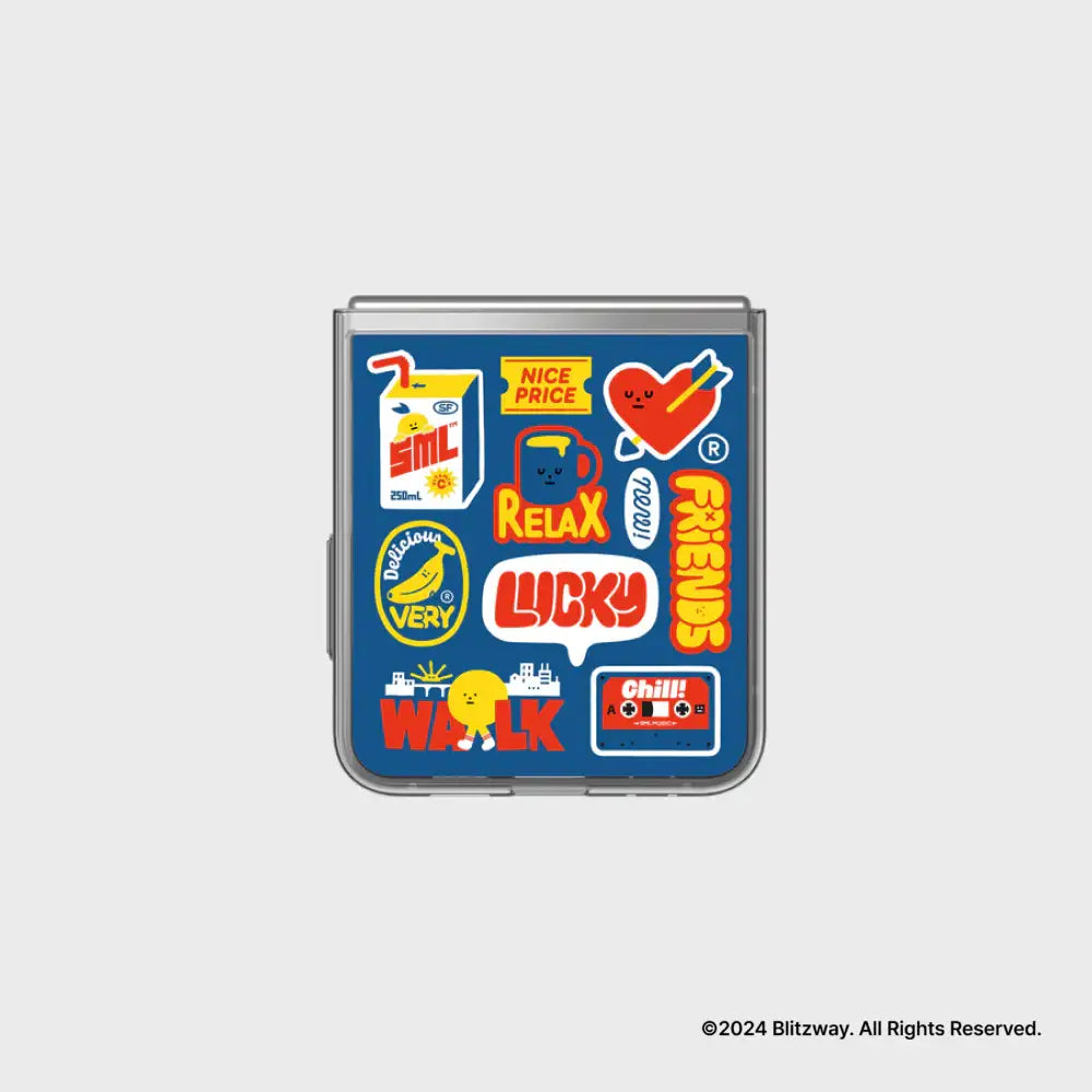 SLBS - Sticky Monster Lab Friends Flip Suit Card (Galaxy Z Flip6) - SLBS - Home & Living, Accessories - Harumio