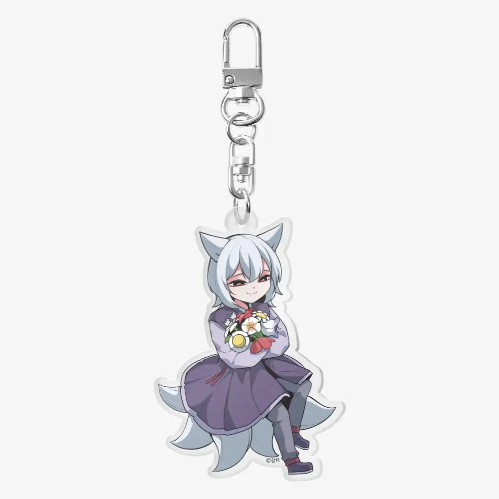 Fox Fox - The Fox Sisters Stunning Acrylic Keyring - Marpple Shop - Keyring - Harumio