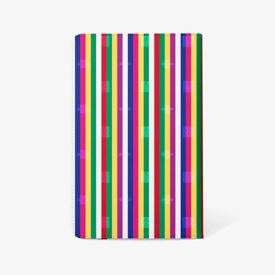 studioAM - Red Korean Paper Leather Notebook Cover - Marpple Shop - notebook cover - Harumio